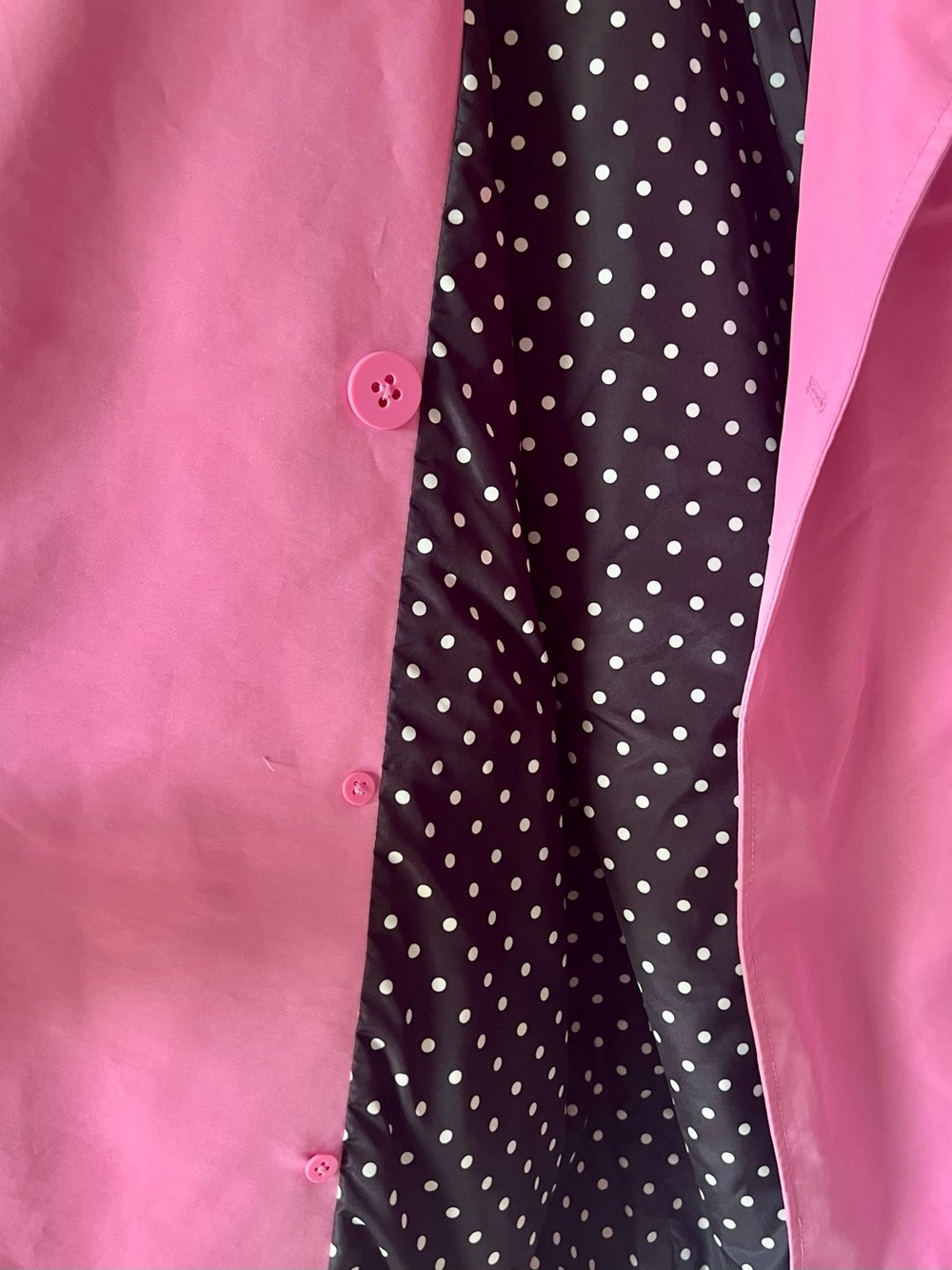 Lauren Ralph Lauren Button Belted Trench Jacket Raincoat Garden Pink Size M - Picture 7 of 11
